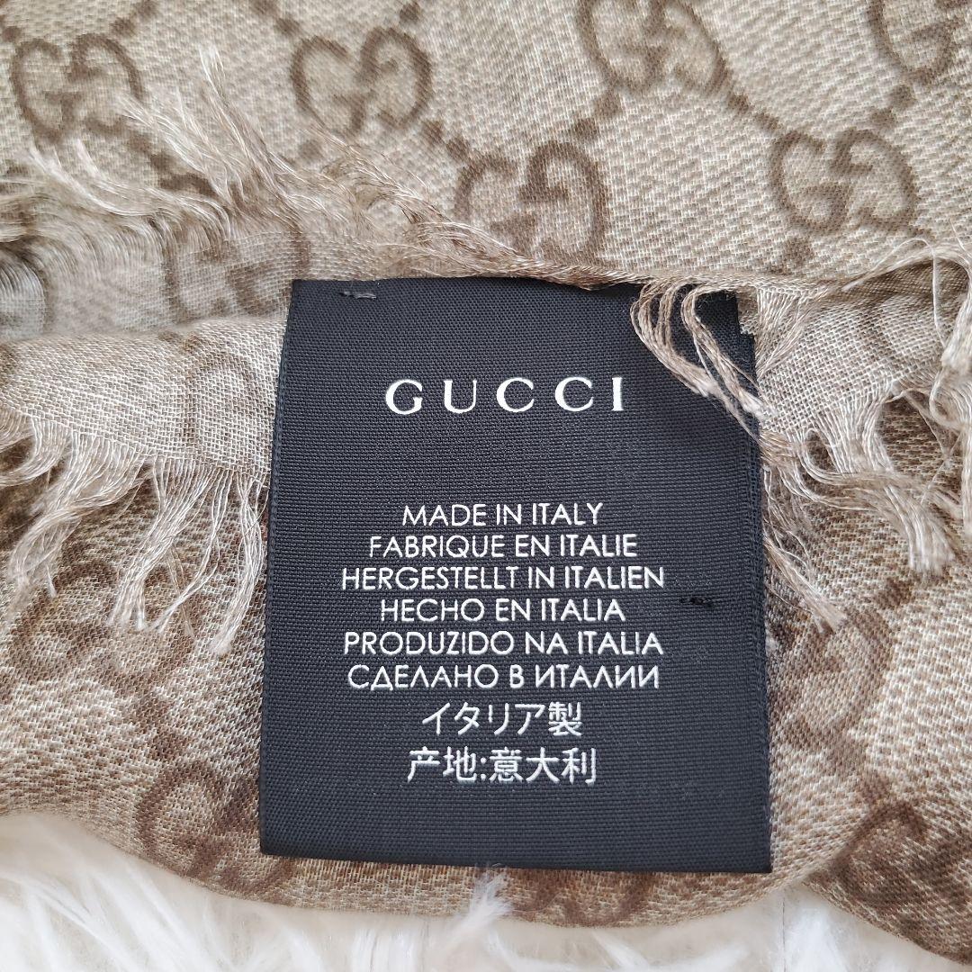 ⭐未使用級激レア⭐GUCCI アングリーキャット gg 大判スカーフ