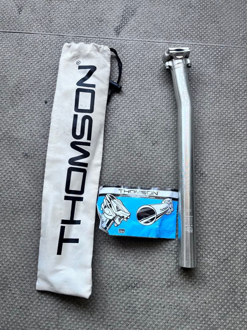 THOMSON シートポストφ31.6 L=410 セットバック有 THOMSON（トムソン）Elite SEAT POST SETBACK エリートシートポスト
