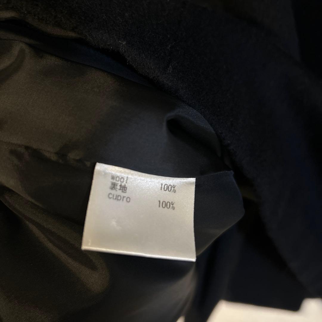 you ozeki ユウオゼキ ウールマント ケープマントコート ブラック