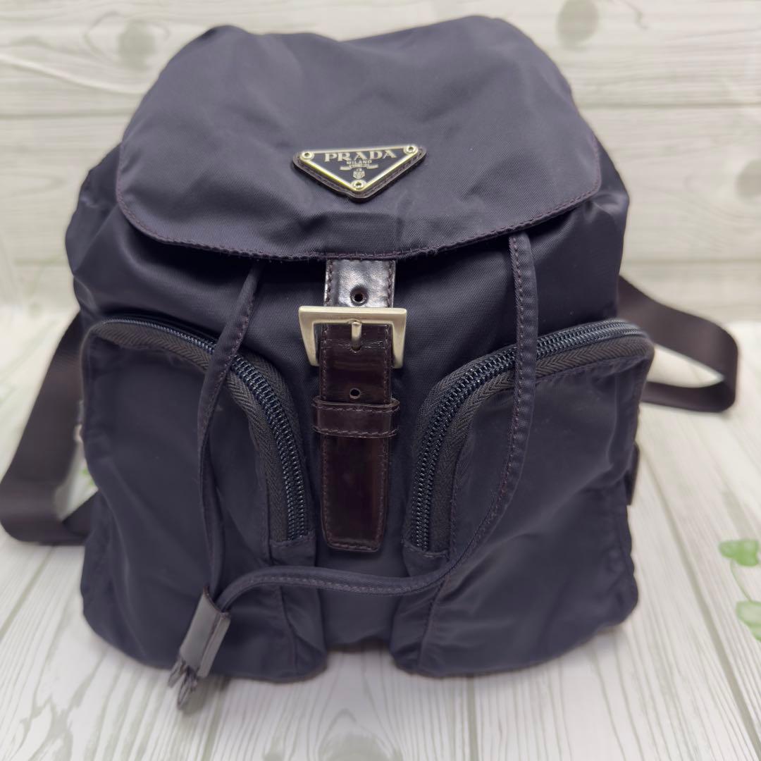 プラダ　PRADA ナイロンリュック　バッグパック　ネイビー　60 30 プラダ バッグ PRADA リュックサック メンズ ブランド リュック バック