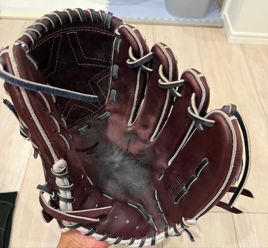 ヘキサ HEXA 日本製 ハイパーカーフ 投手用 軟式グローブ ヘキサ 日本