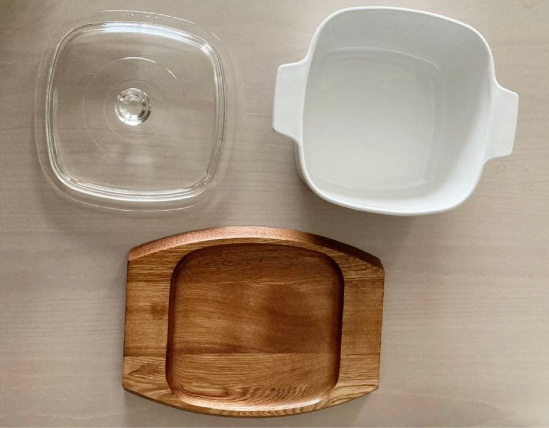 パイロセラム コーニングウェア 耐熱キャセロール 岩城硝子 - メルカリ