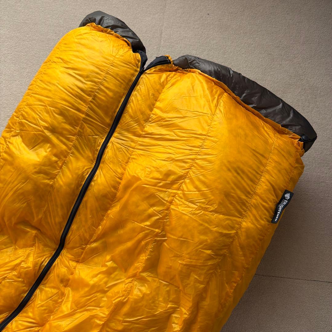 ENLIGHTENED Equipment シュラフ 厳冬期　-23℃ 収納袋