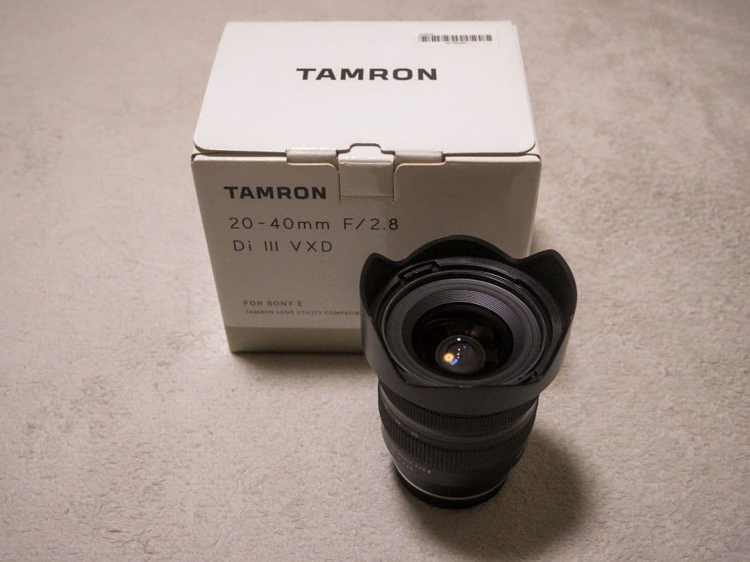 TAMRON 20-40mm F/2.8 Di III VXD ソニーEマウント Amazon.com : Tamron 20-40mm f/2.8 Di III VXD Lens for Sony E-Mount