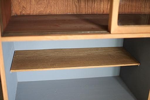 古い木枠のガラス戸棚 木製引き出し8杯の通販はau PAY マーケット