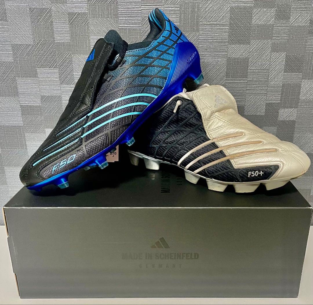 【限定】F50 ELITE FG SPIDER スパイダー　ブルー&ホワイト adidas F50 Elite Spider Firm Ground Cleats - Blue | Free Shipping