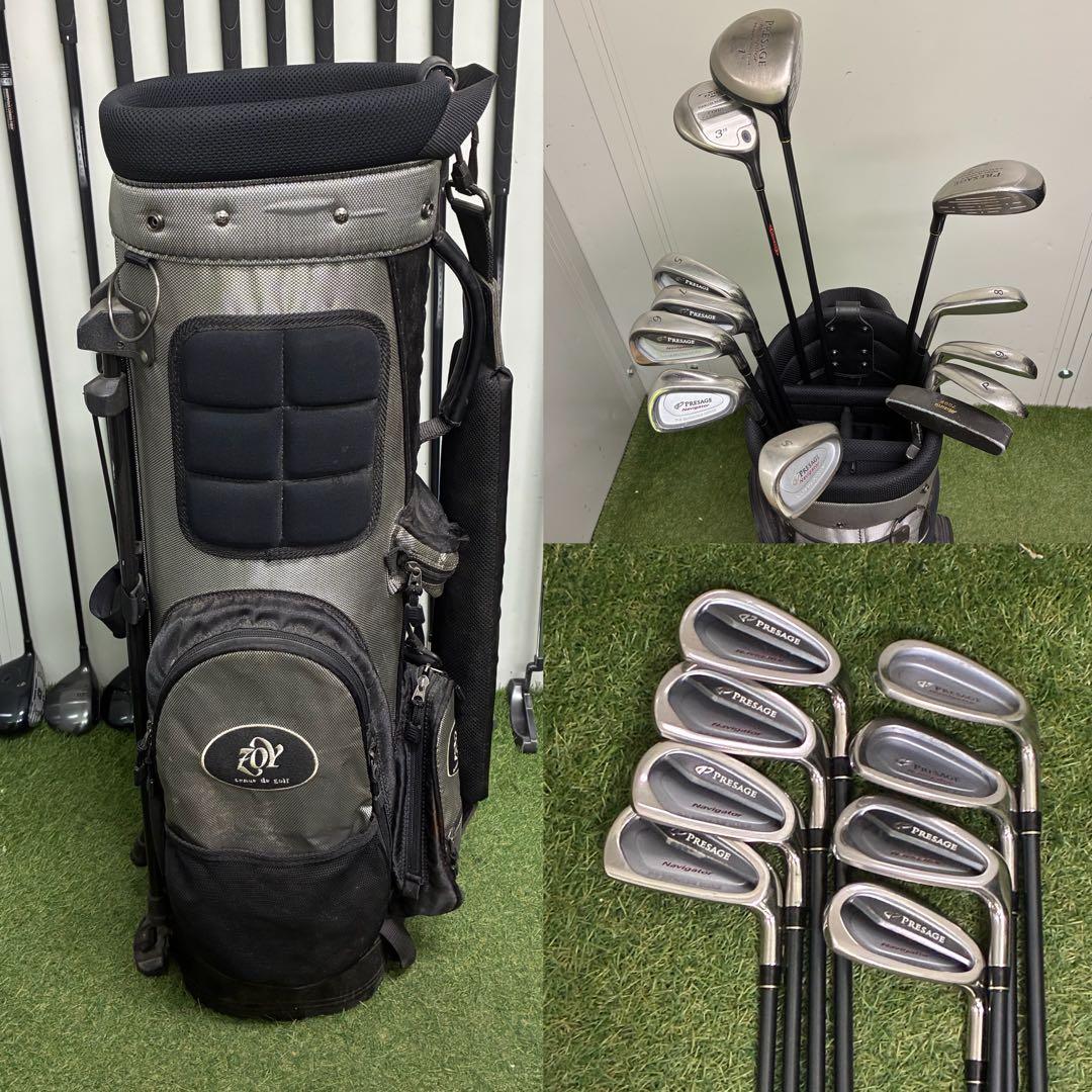 メンズゴルフクラブセット　【ZOY】【MIZUNO】【初心者用】★ MIZUNO（ミズノ） T-ZOID 初心者セット RV-02フルセット T-ZOID (11本