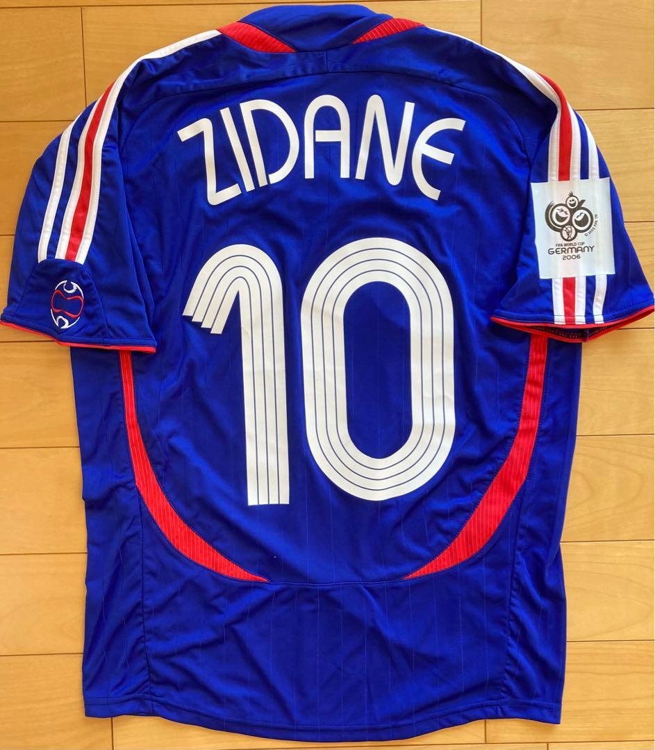 希少】ジダン フランス代表 2006 W杯ユニフォーム - メルカリ