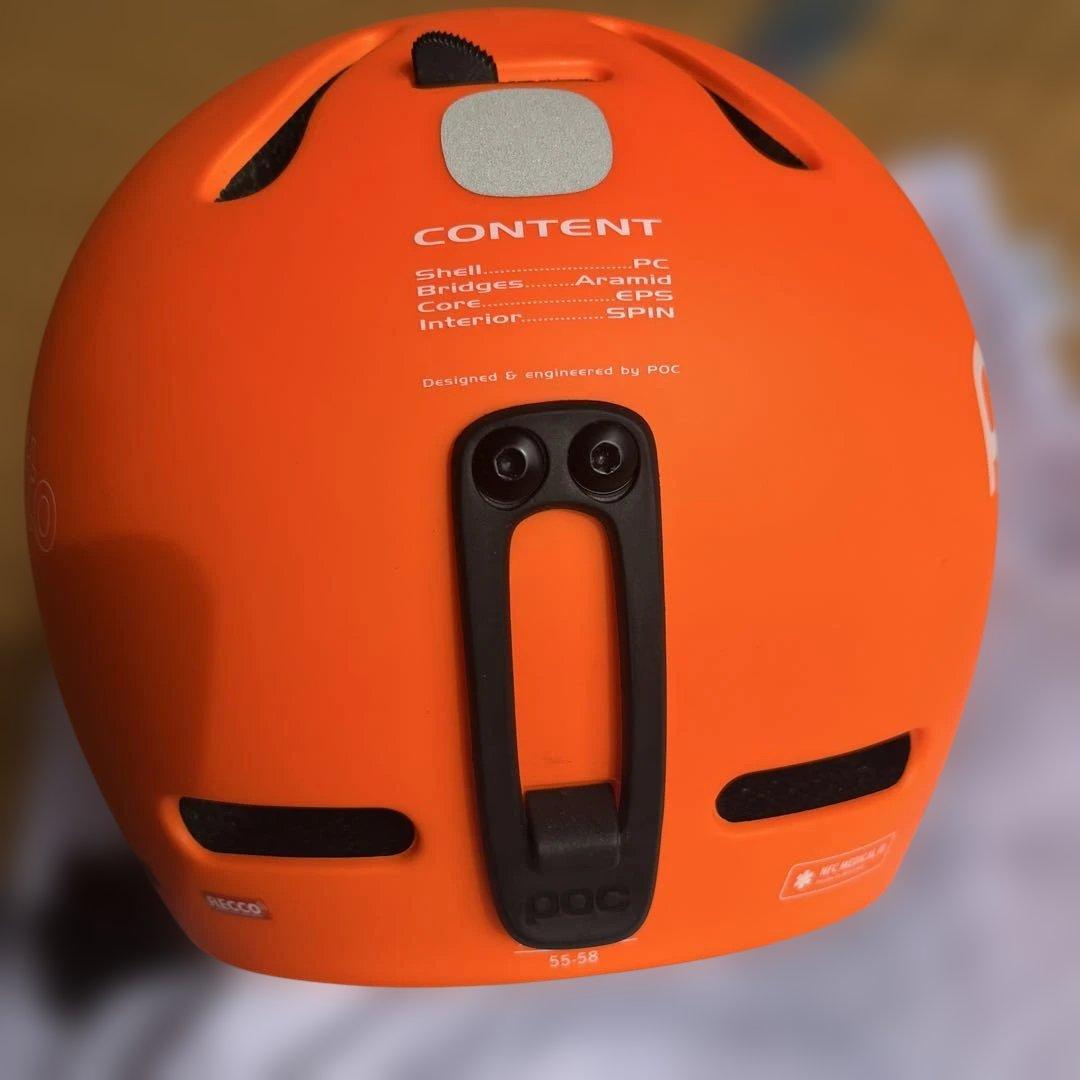POC pocito オレンジ ヘルメットM〜L55-58 ヘルメットM〜L55-58 POC