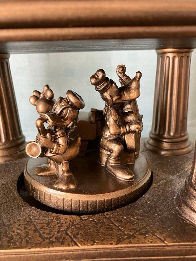 非売品】ディズニーオーケストラー ブロンズ像 オルゴール 第一生命