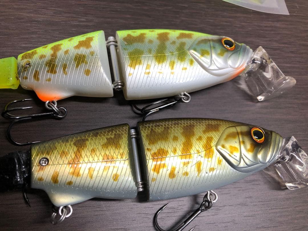 テンフィートアンダー 10FTU イェーガー 雷魚 チャ雷 美品 新品テール付き