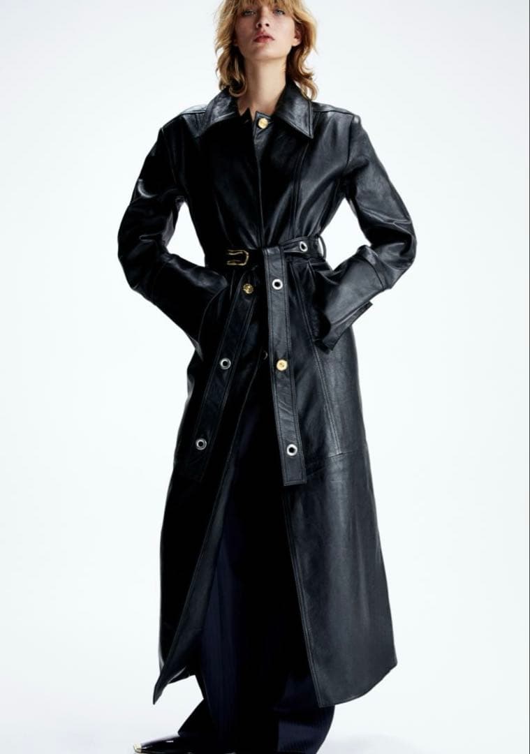 き*ら様 ステートメントボタンレザーコート 楽天市場】レザー ショートコート ジャケット メンズ ラムレザー 高級