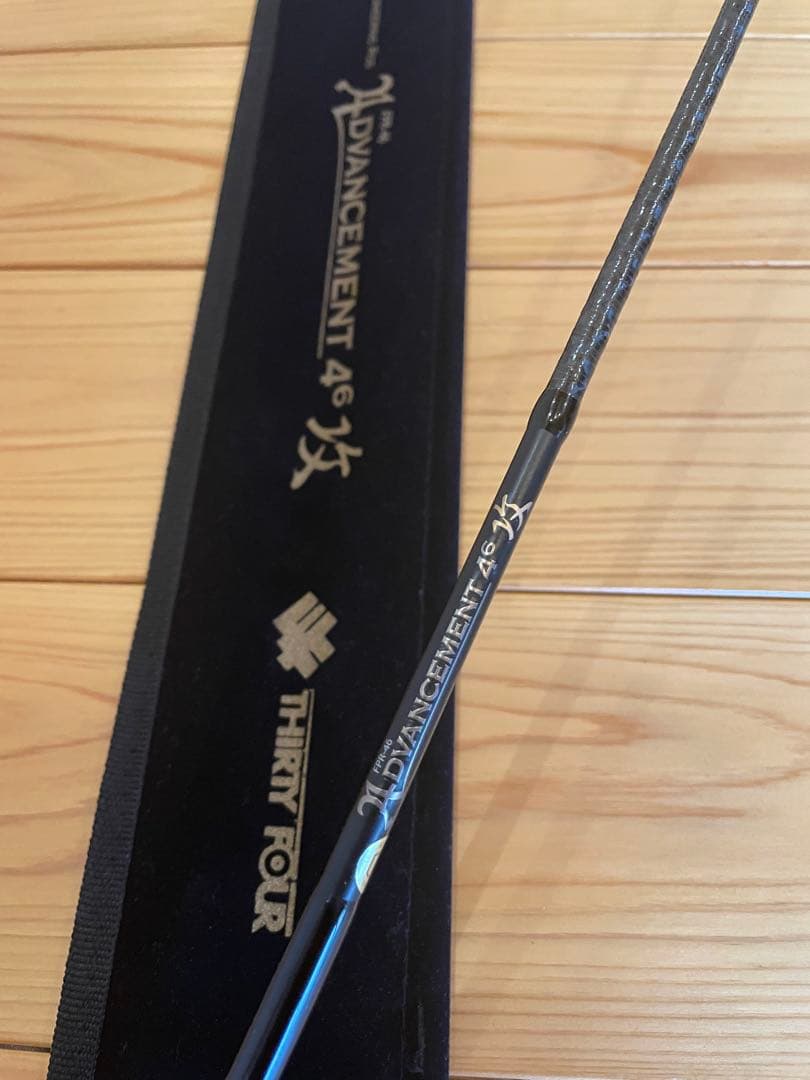 34 サーティーフォ　ADVANCEMENT FPR-46 豆アジ専用ロッド中古 34 サーティーフォ ADVANCEMENT FPR-46 豆アジ専用ロッド中古 34