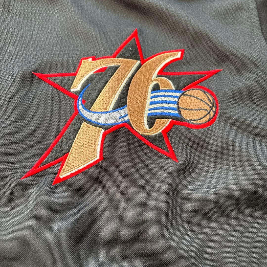 NBAsixers ジャージReebokウェアジャケ76ersシクサーズ 76 - メルカリ