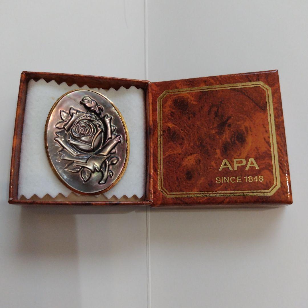 【美品】APA イタリア製 バラ シェル カメオ 2WAYブローチ DSC_1866_59a60bb2-6e0d-464f-