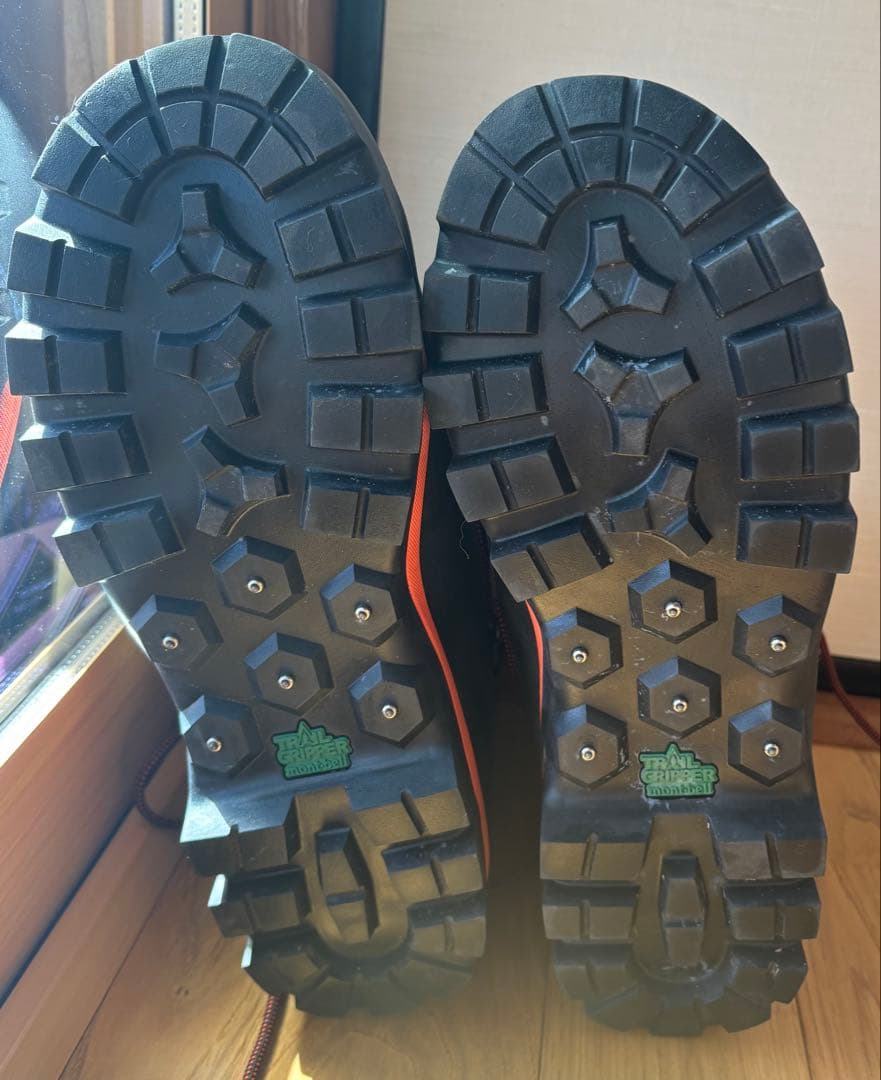 【BLUE】モンベル プロテクション ロガーブーツ 27.5cm