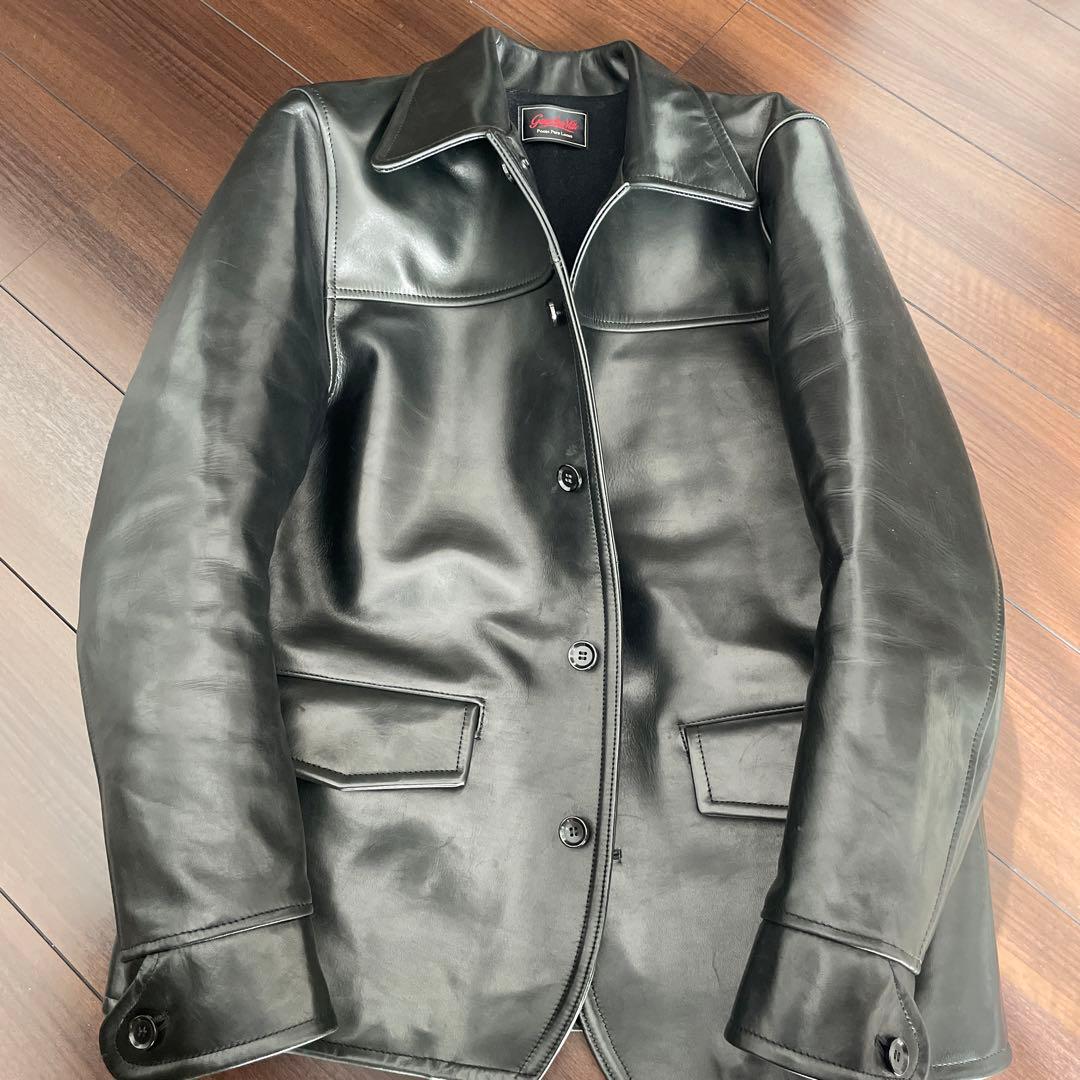 GANGSTERVILLE ギャングスタービル カーコート ホースハイド - メルカリ