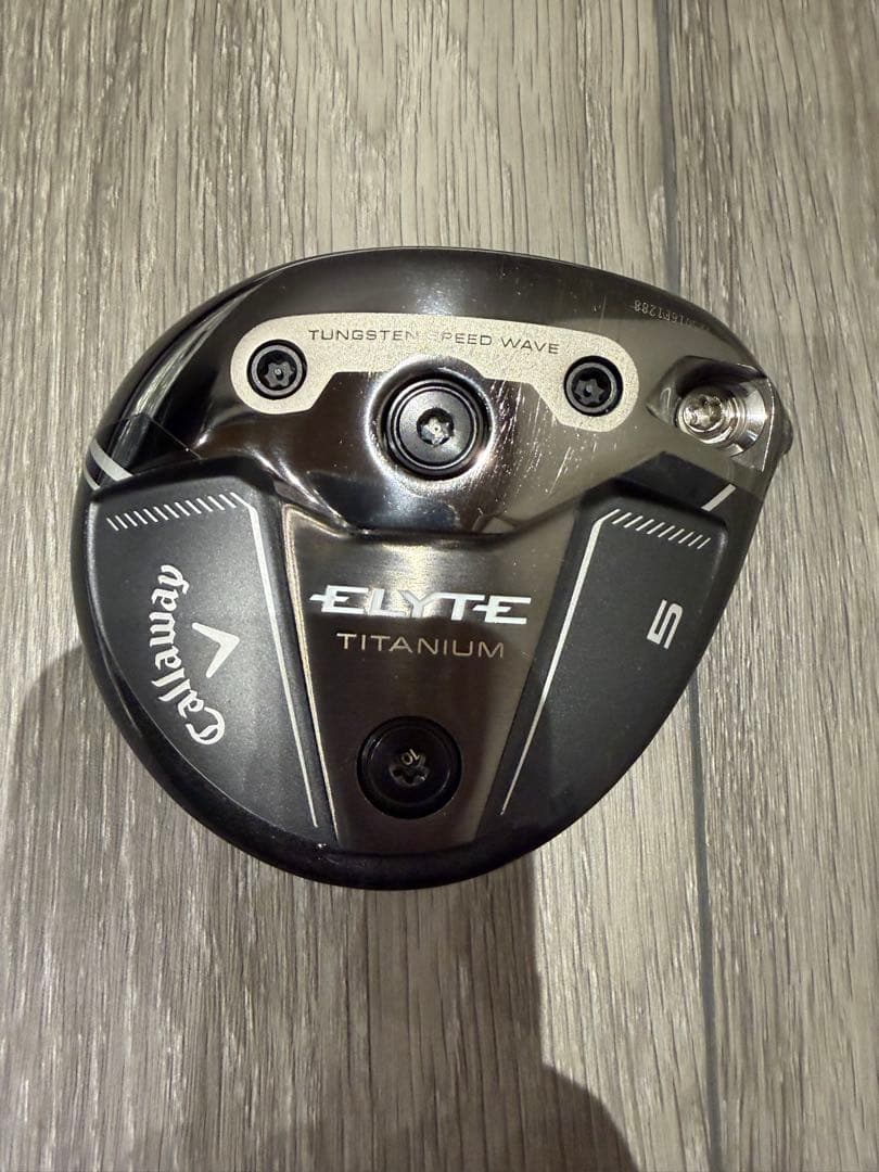 エリートチタニウムフェアウェイウッド5番 国内正規品 ヘッド・純正