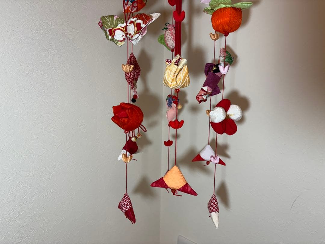 可愛いつるし雛No.175・ひな祭り・桃の節句・さげもん吊るし飾り