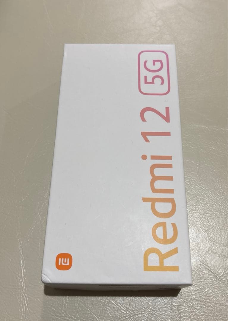 スマートフォン　Redmi 125G 未使用 Redmi 「新品 未使用品」 SIMフリー Xiaomi 12 5G スカイブルー