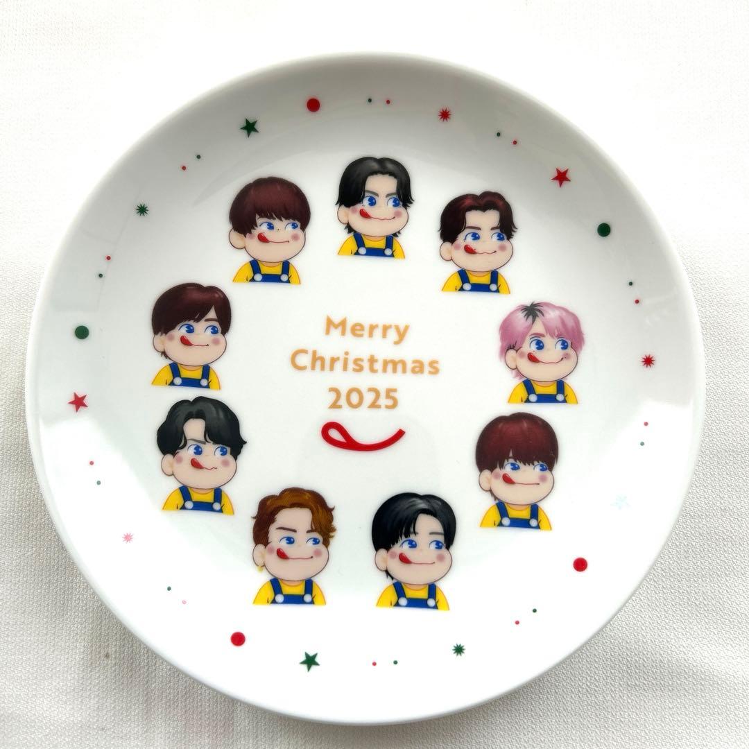 SnowMan×不二家 2025 クリスマスプレート おまけつき - メルカリ