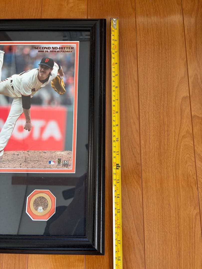 ジャイアンツ リンスカム ノーヒットノーランx2 記念フレーム 限定