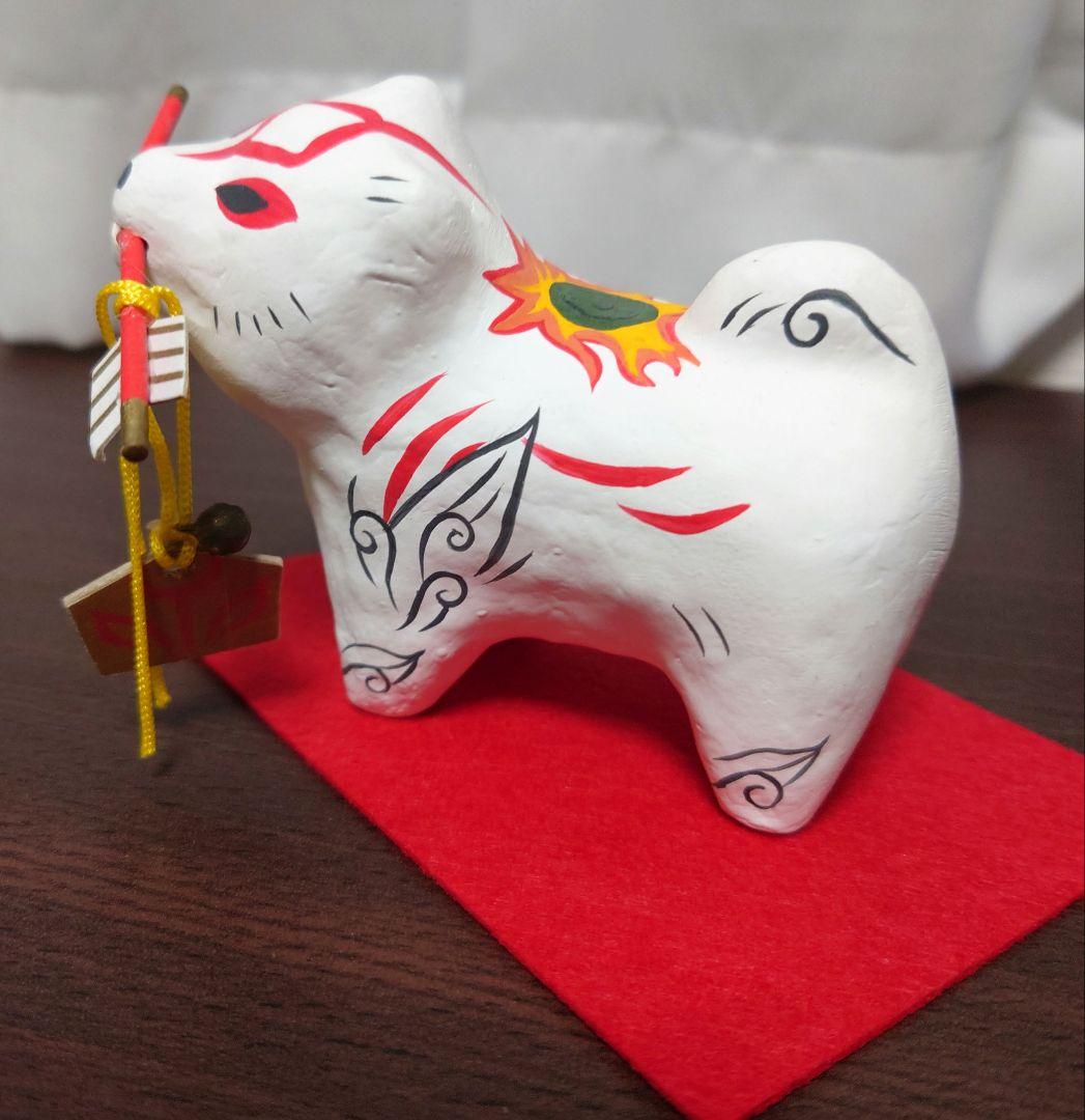 300体限定】大神 アマテラス 干支の置物 カプコンカフェ イオンコラボ