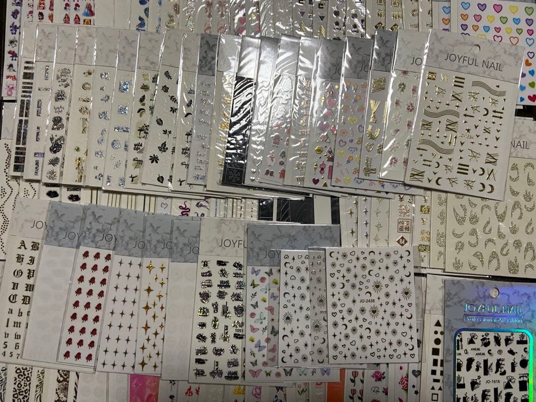 ネイルシール まとめ売り セット 100枚〜110枚 超買得く20枚セット/￥1000円][即日発送]ネイルシール 20枚セット 貼る