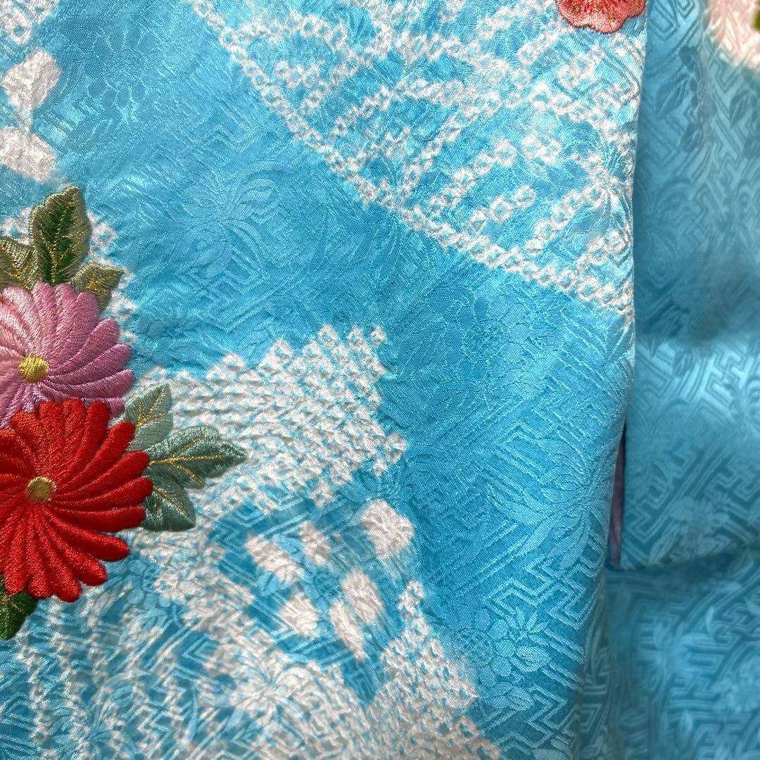 おおねぎNo.99 女の子　　正絹産着　　本絞り　新品