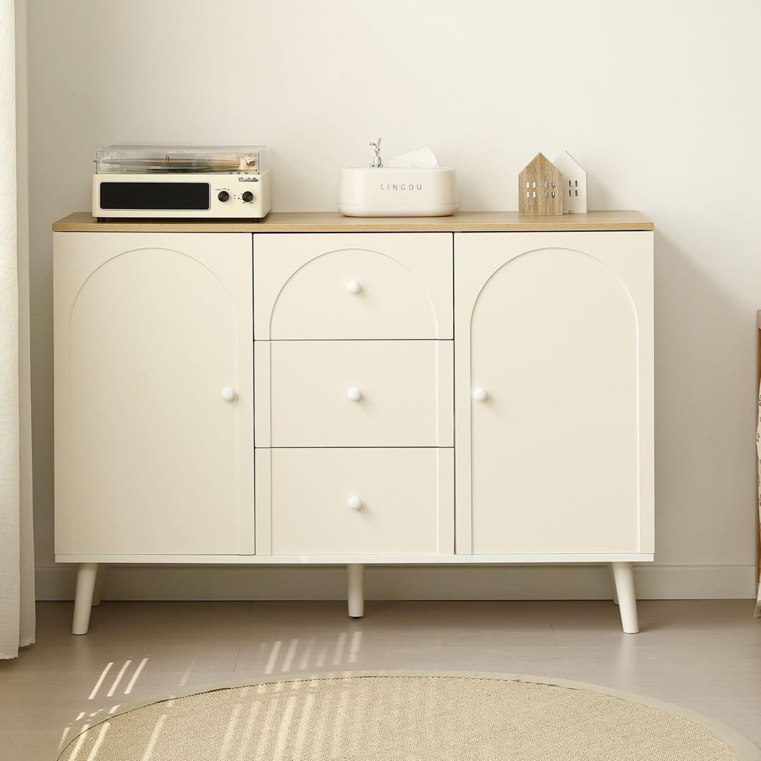 【新品】コンパクトサイドボード 北欧 たくさん収納 リビング おしゃれ 起立木工 サイドボード リビングボード おしゃれ 収納 北欧 幅120