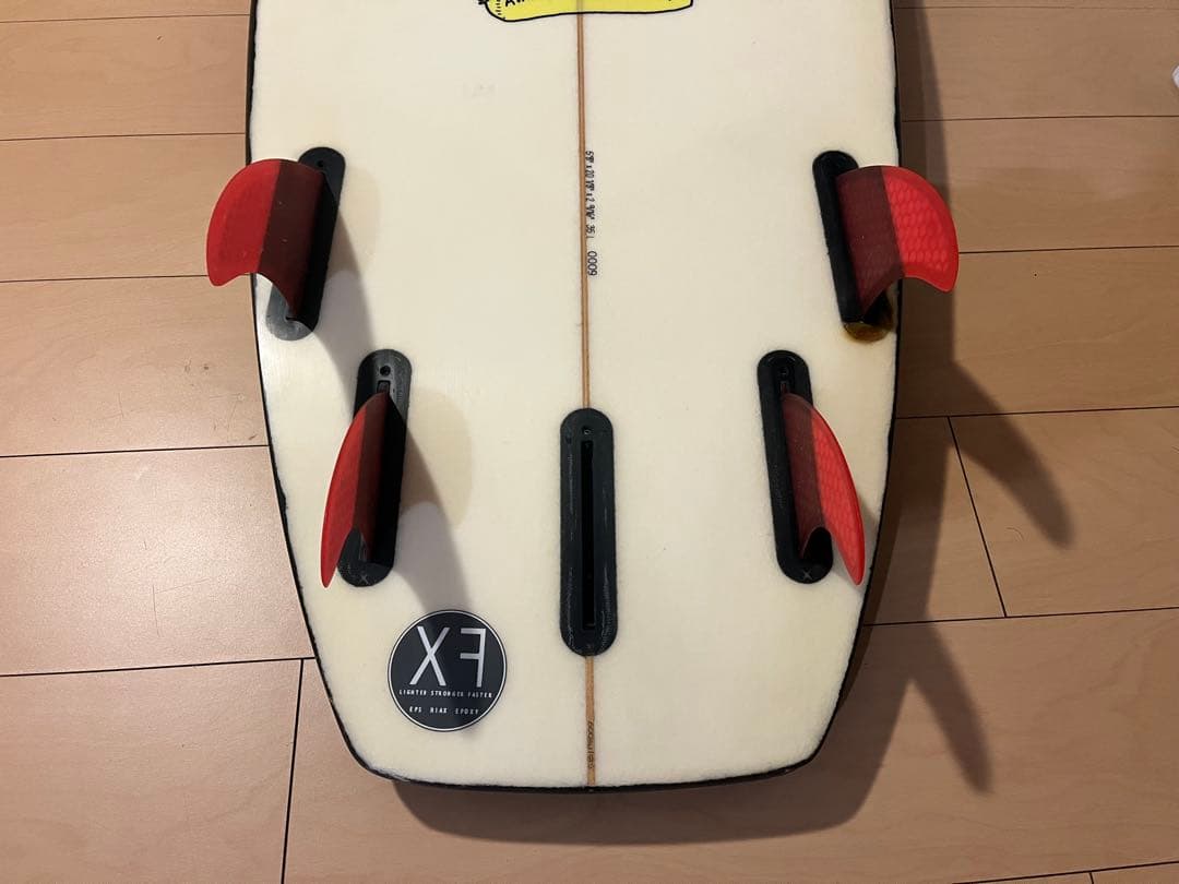 引取り限定・静岡】Vampirate ショートボード 5'8 35L ファン