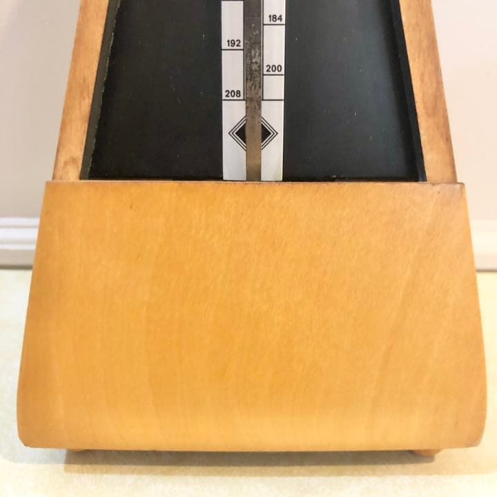 メトロノーム 木製 ドイツ製 ウィットナー レトロ アンティーク