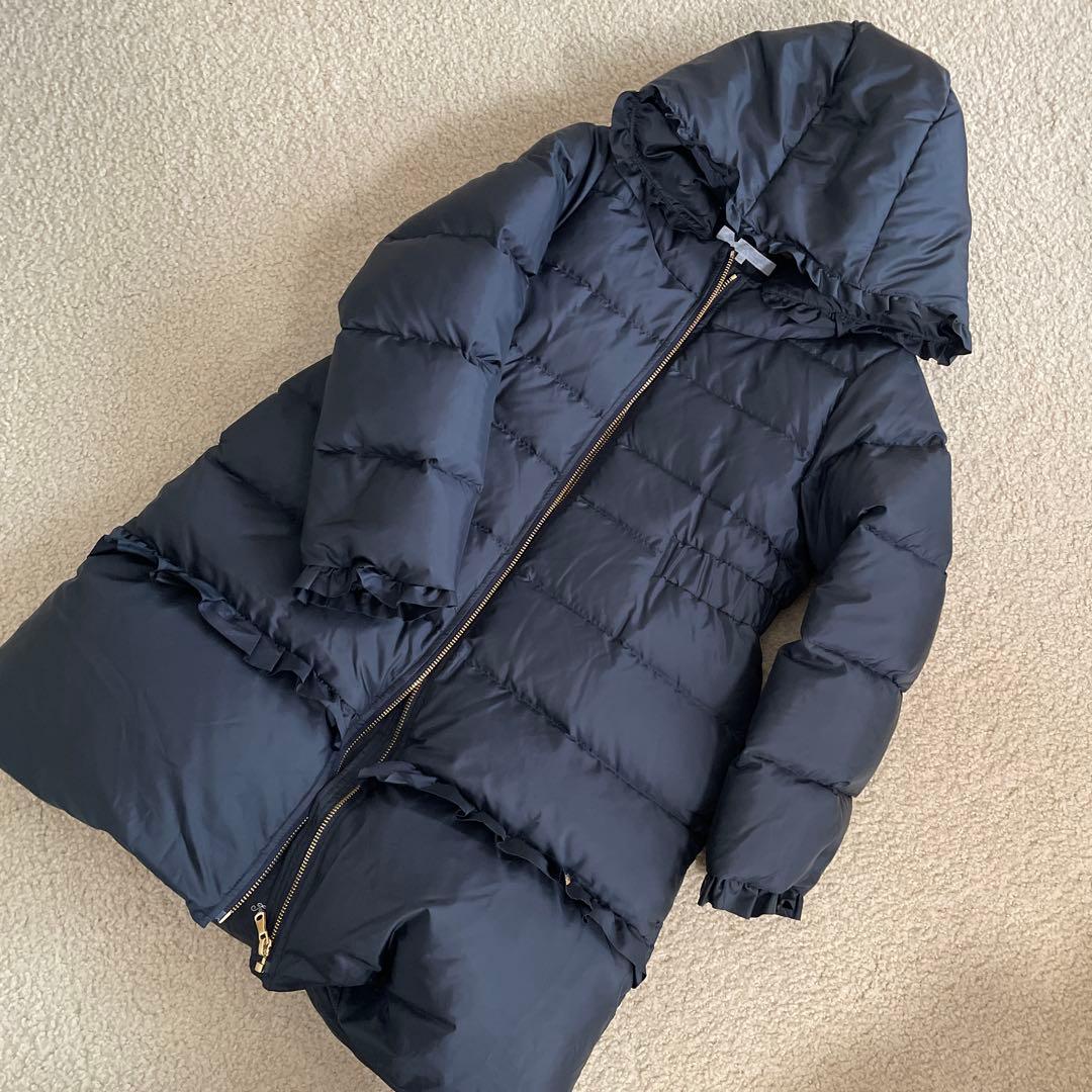 タルティーヌ エ ショコラ ダウン 140センチ ネイビー - メルカリ