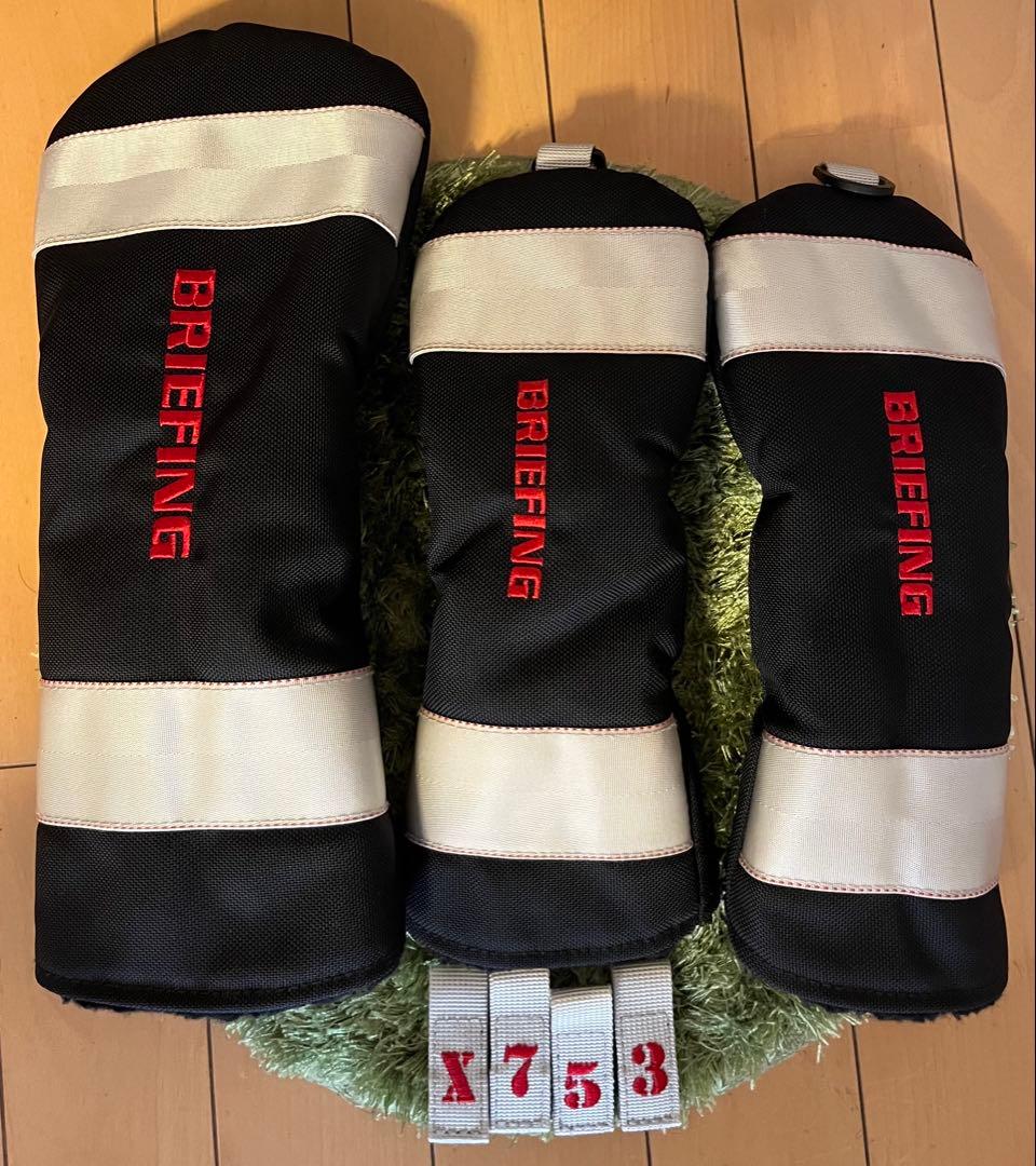 BRIEFING キャディバッグ CR-4 ＋ヘッドカバー5点 熊本オープン記念