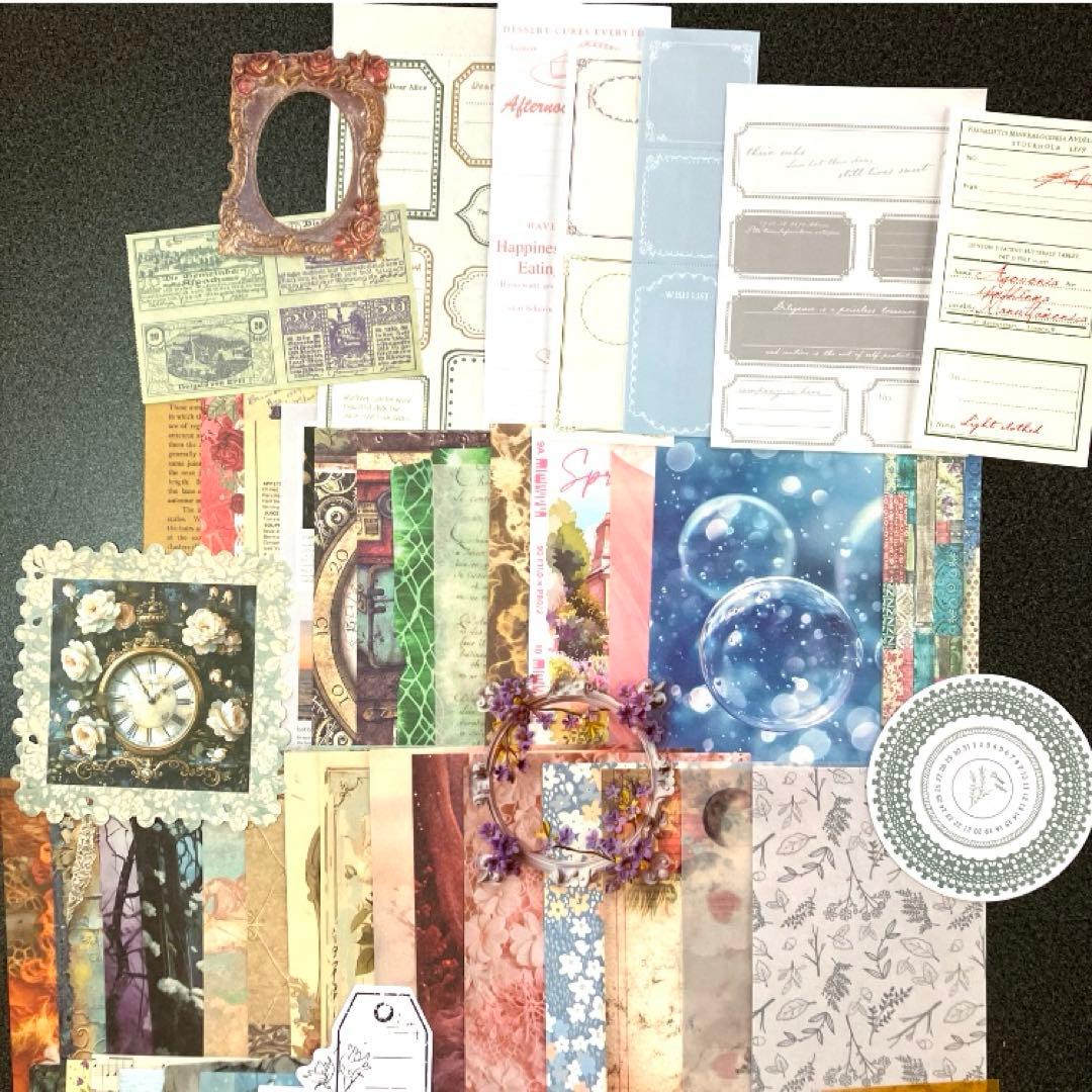 コラージュ素材 300点 おすそ分け まとめ売り - メルカリ