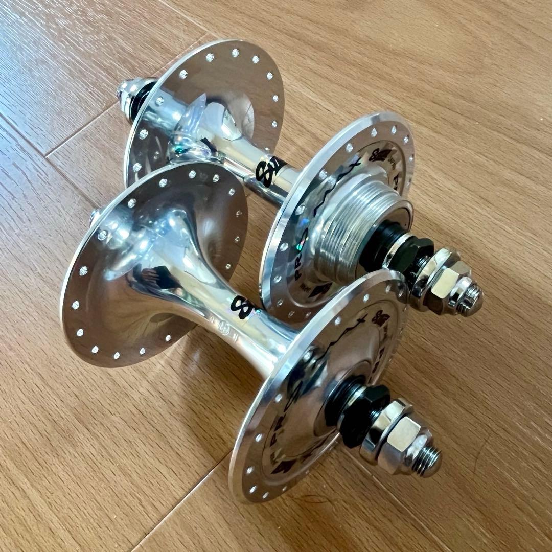 絶版!! SUZUE スズエ プロマックス NJS 競輪ハブ前後セット - メルカリ