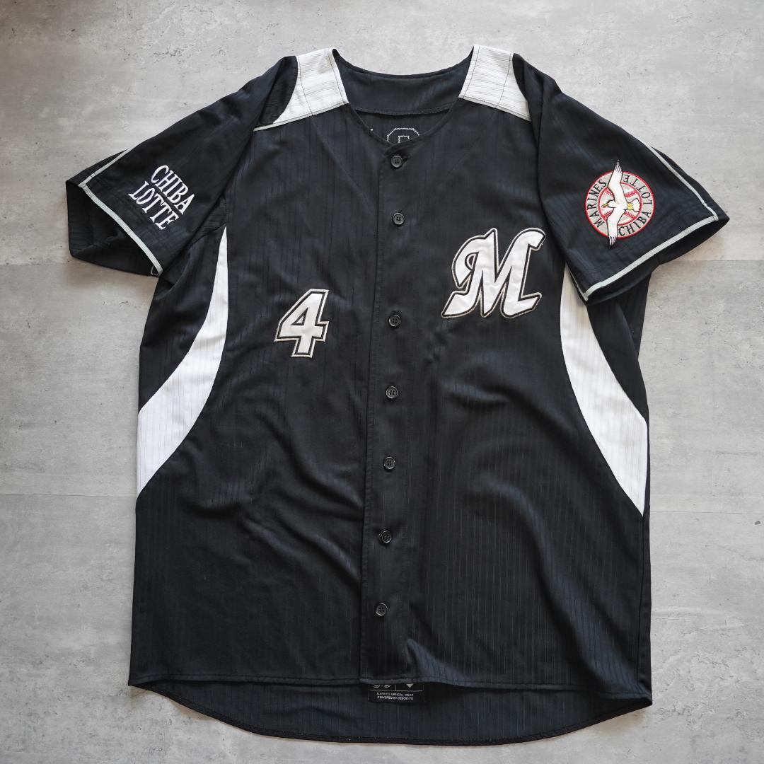 千葉ロッテマリーンズ 荻野貴司 ビジターユニフォーム Lサイズ
