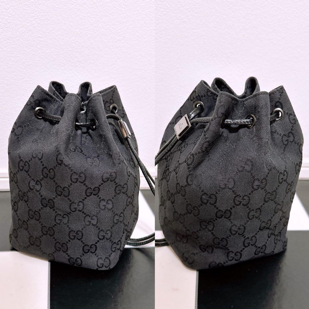 《美品》GUCCI(グッチ)巾着ミニバッグ ポーチ