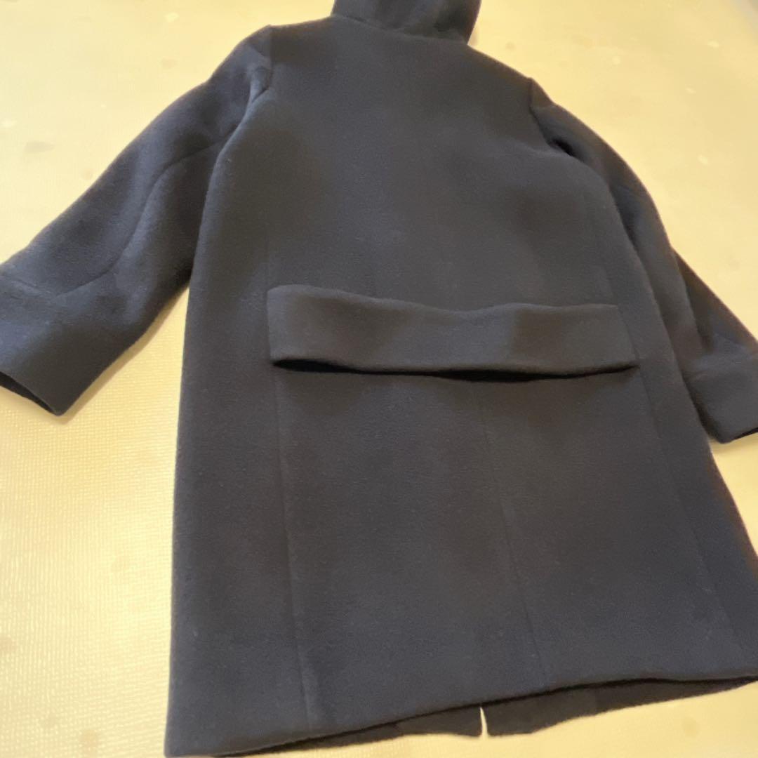 イエナ 40 二重織りシャルムフードコクーンコート 2way ノーカラー