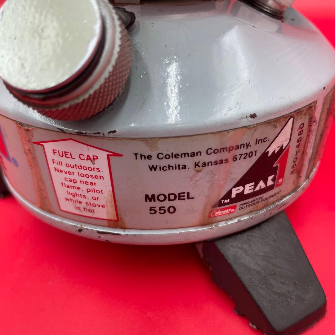 希少・1989年製】コールマン PEAK1 550 マルチフューエルストーブ