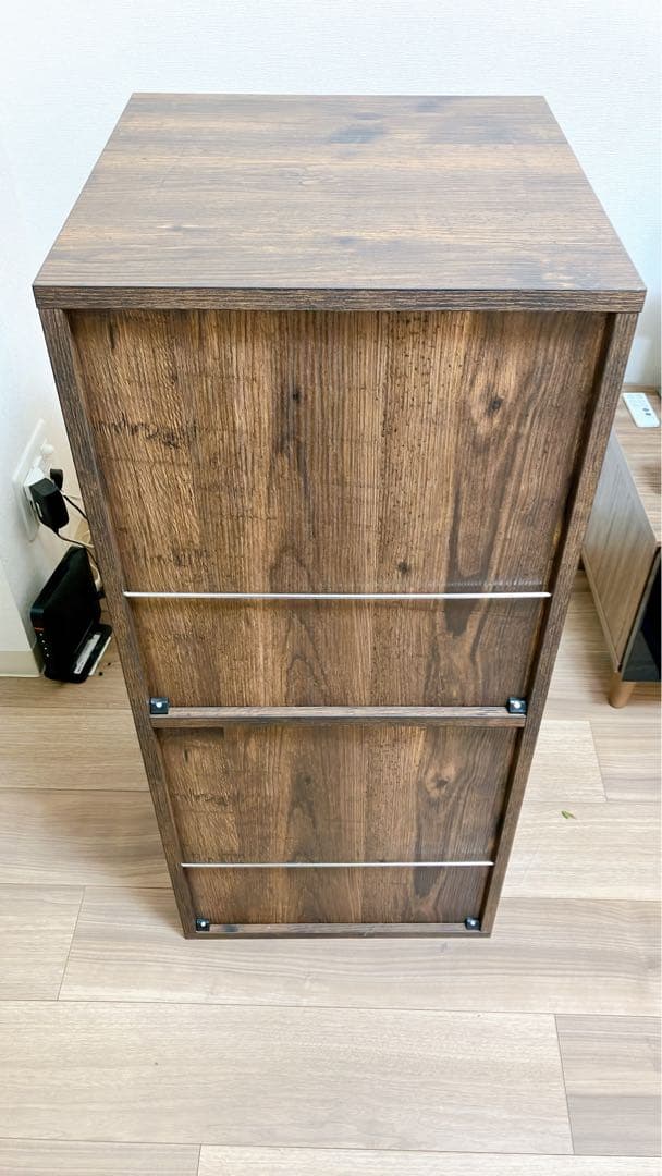 こうめおじりん様専用】レコードディスプレイキャビネット