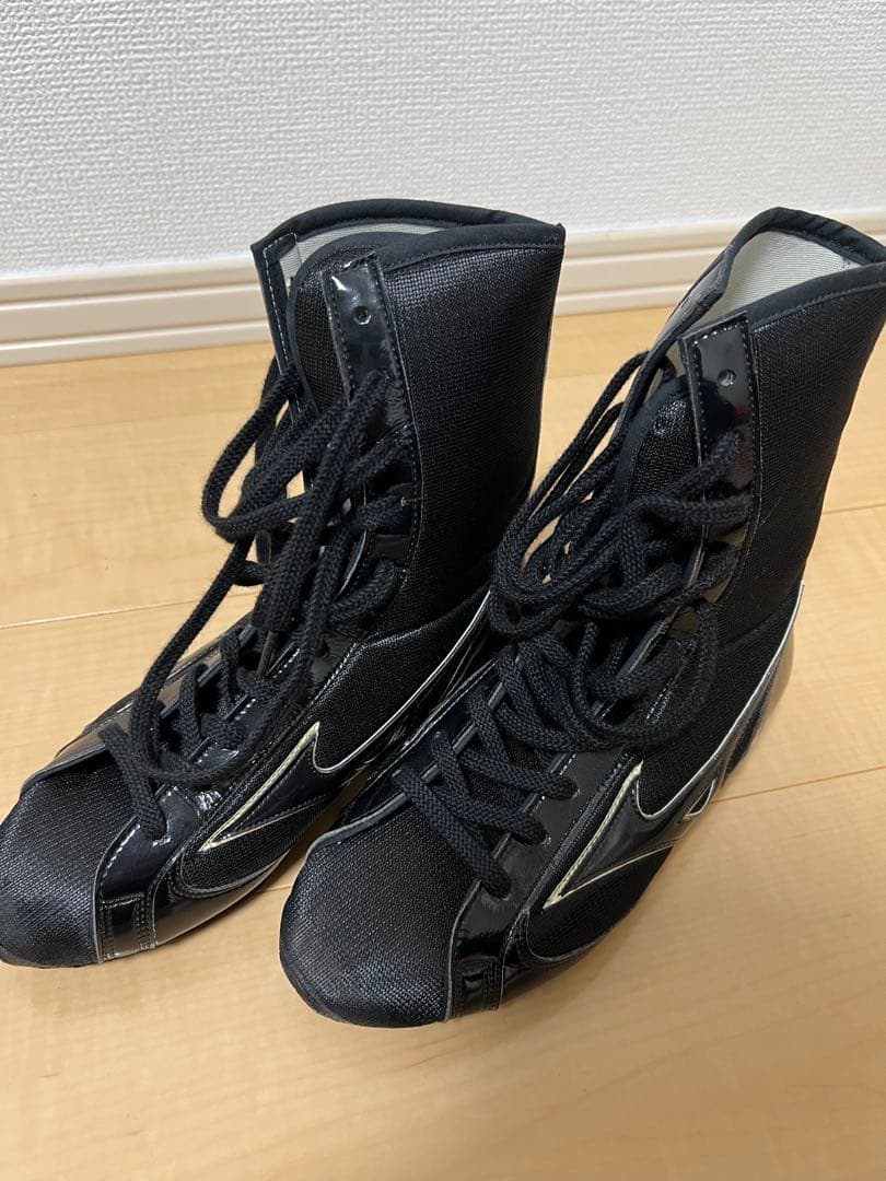 MIZUNO ボクシングシューズ 黒 MIZUNO（ミズノ） ボクシングシューズ メンズ レディース 21GA231012