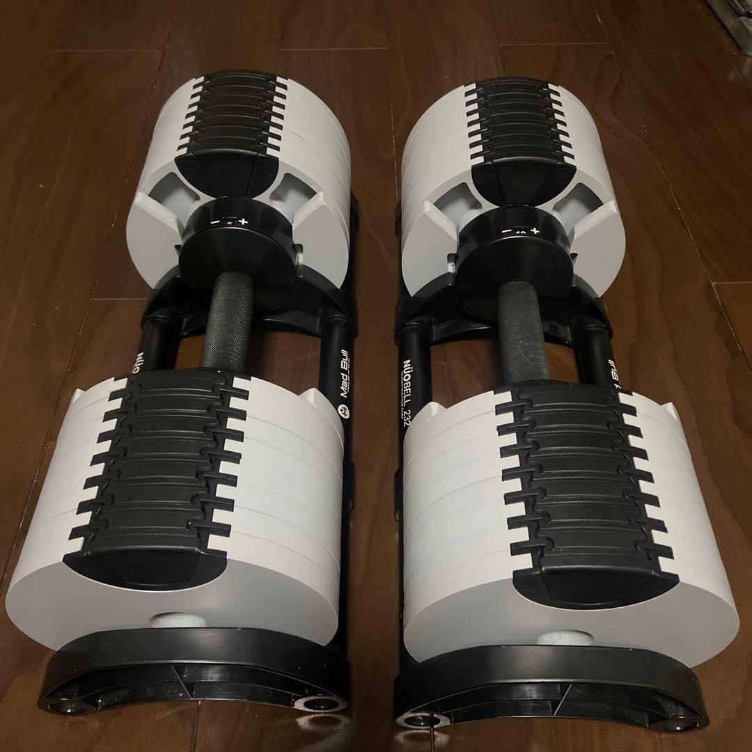 ①フレックスベル NUOBELL ✖︎ Mad Bull 可変ダンベル 32kg ②フレックスベル NUOBELL ✖︎ Mad Bull 可変ダンベル 32kg ②