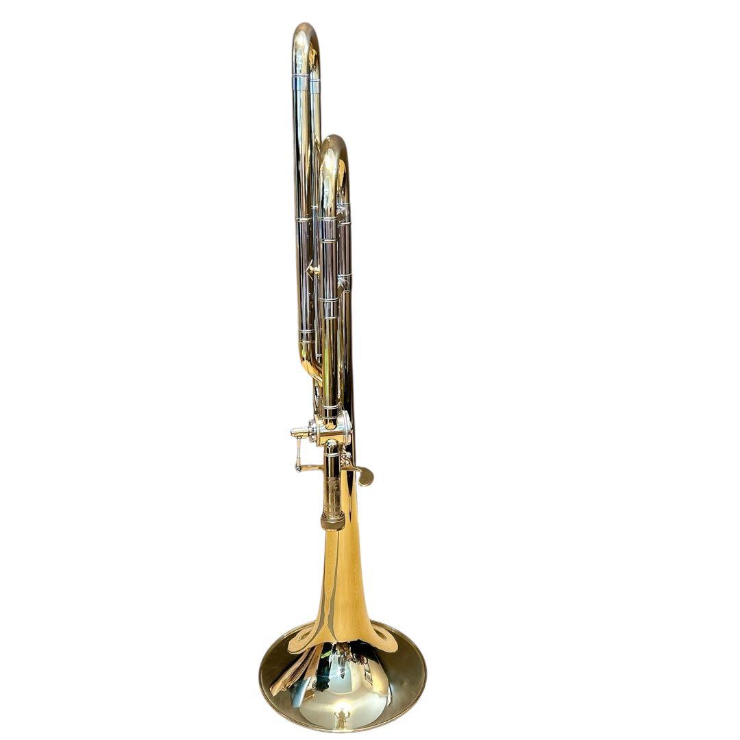 PLAYTECH プレイテック テナーバストロンボーン 管楽器 ケース付