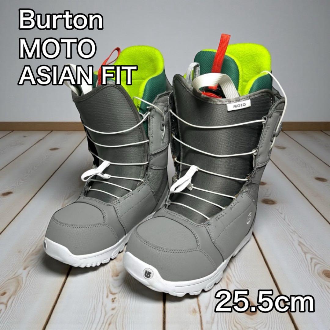 Burton MOTO ASIAN FIT スノーボードブーツ 25.5 Amazon | Burton(バートン) スノーボード ブーツ メンズ MOTO ASIAN