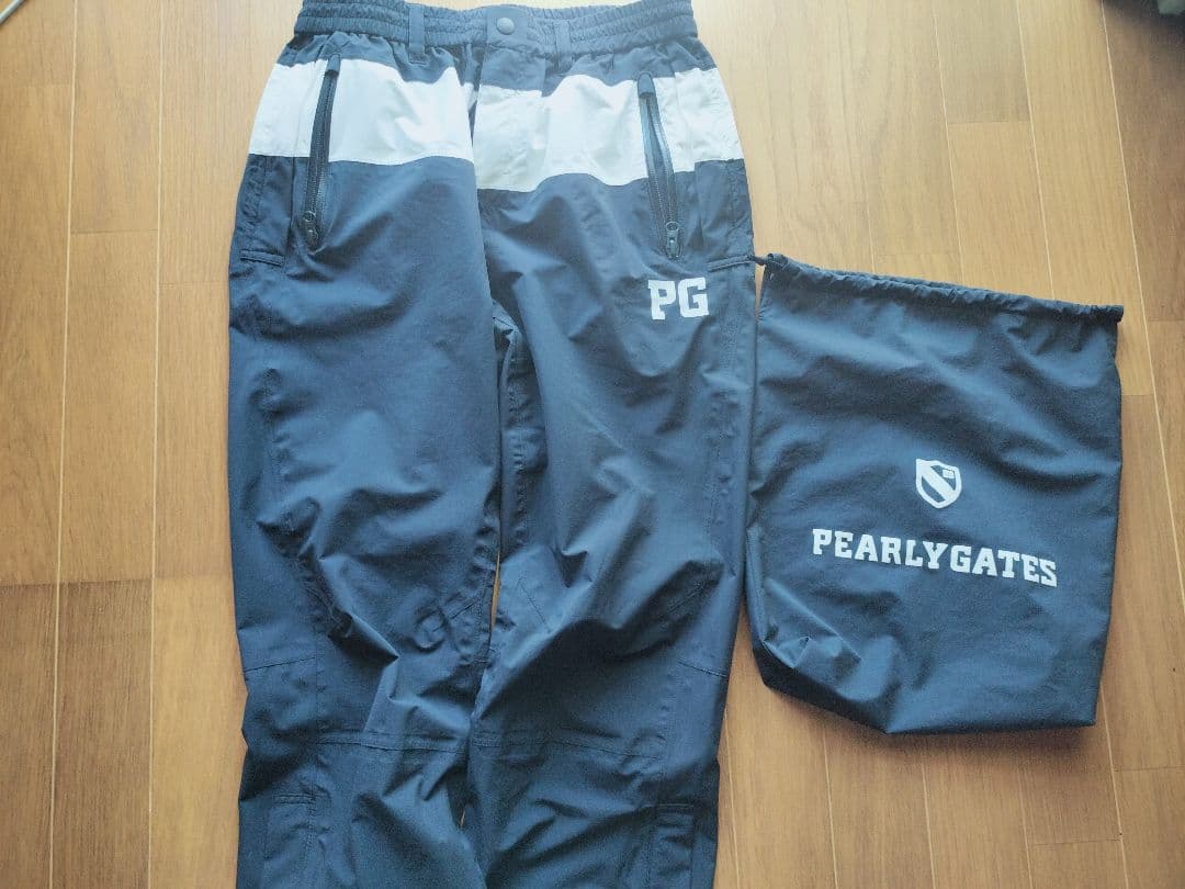 PEARLY GATES レインパンツ PGロゴ付き - メルカリ