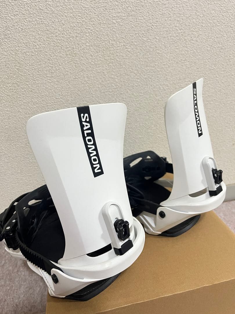 SALOMON RHYTHM ビンディング M ホワイト/ブラック - スノーボード超 安い