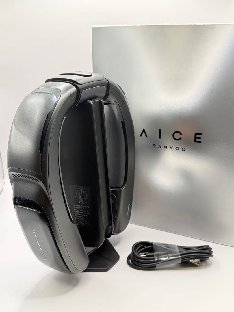 【高機能】RANVOO AICE3 ネッククーラー 首掛け扇風機 冷却 温熱 Amazon.co.jp: 【次世代 AIネッククーラー】テレビ朝日で「猛暑を
