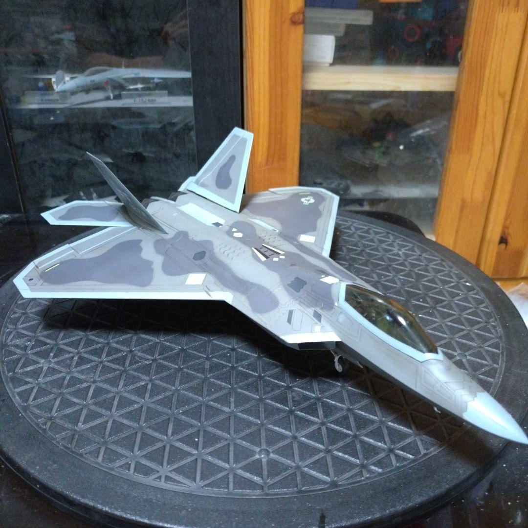 ハセガワ 1/48 F22 ラプター ヴァージニア州空軍 塗装済み完成品