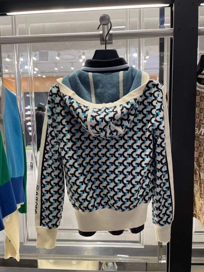 ジーフォア ゴルフ G/FORE Mサイズ レディースフルジップパーカー